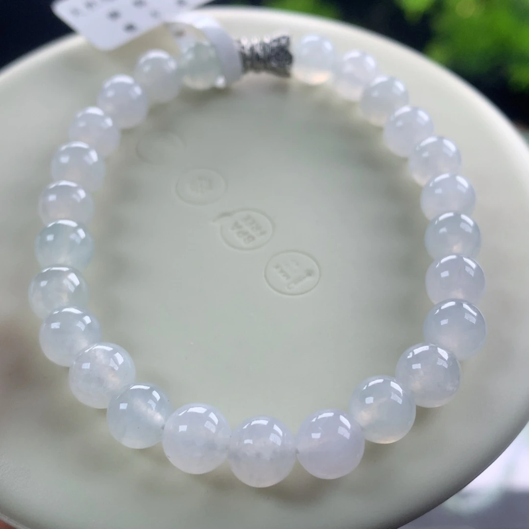 翡翠未镶嵌手链65号卡7