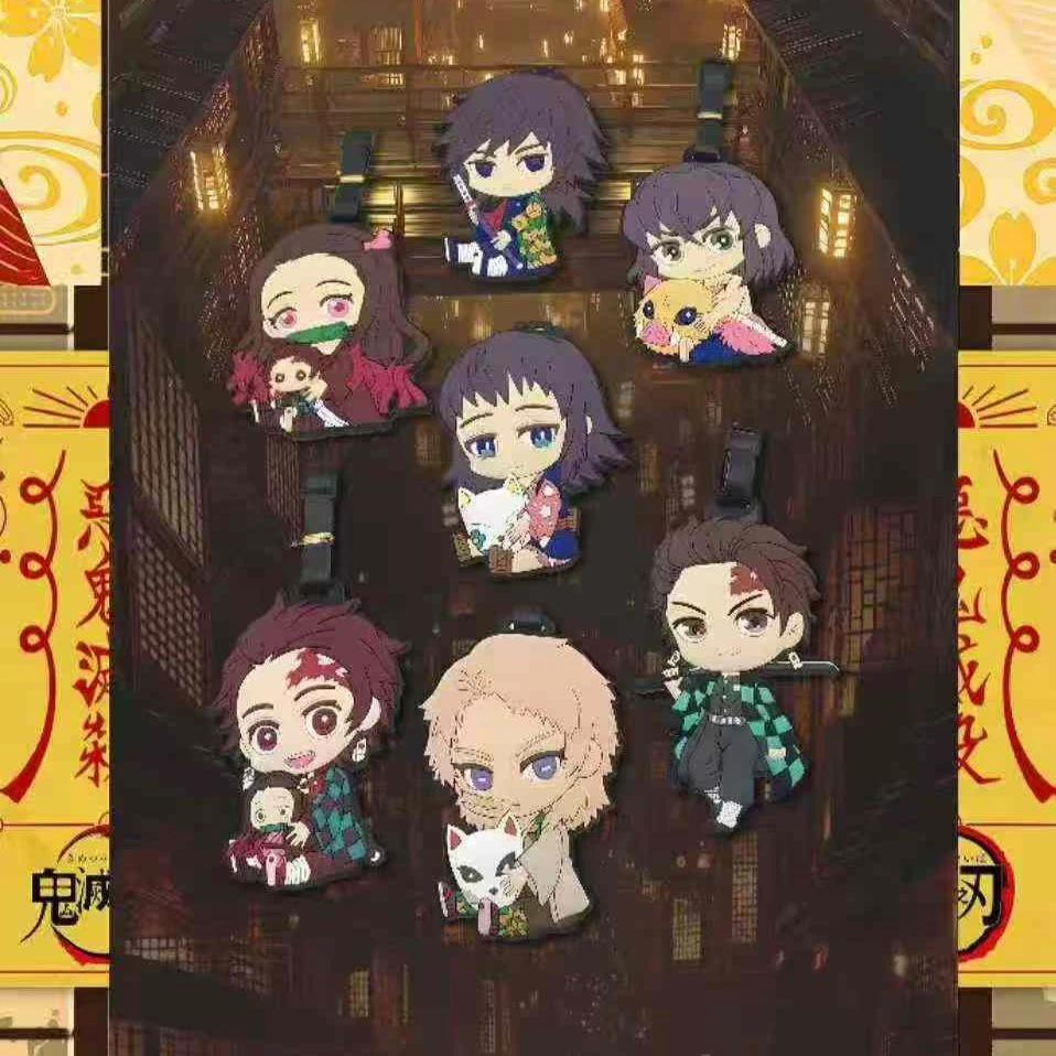 枫烬文创 【鬼灭之刃】 无限程篇 剧场版 精美吧唧 二创周边