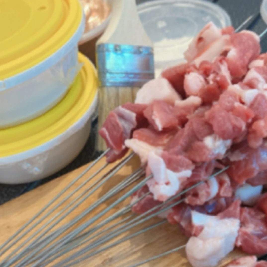 【烧烤】羊肉串24串左右500克（需要腌制请备注