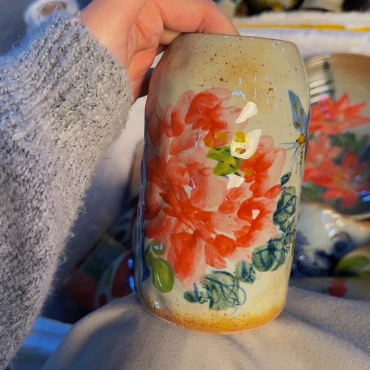 瓷片景德镇陶瓷手工手绘