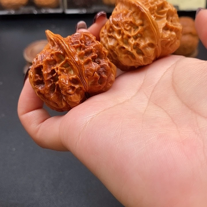 吊坠文玩核桃珊瑚元宝42