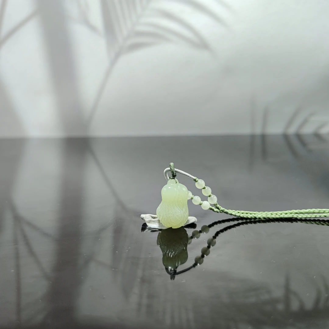 H和田玉百财吊坠1163