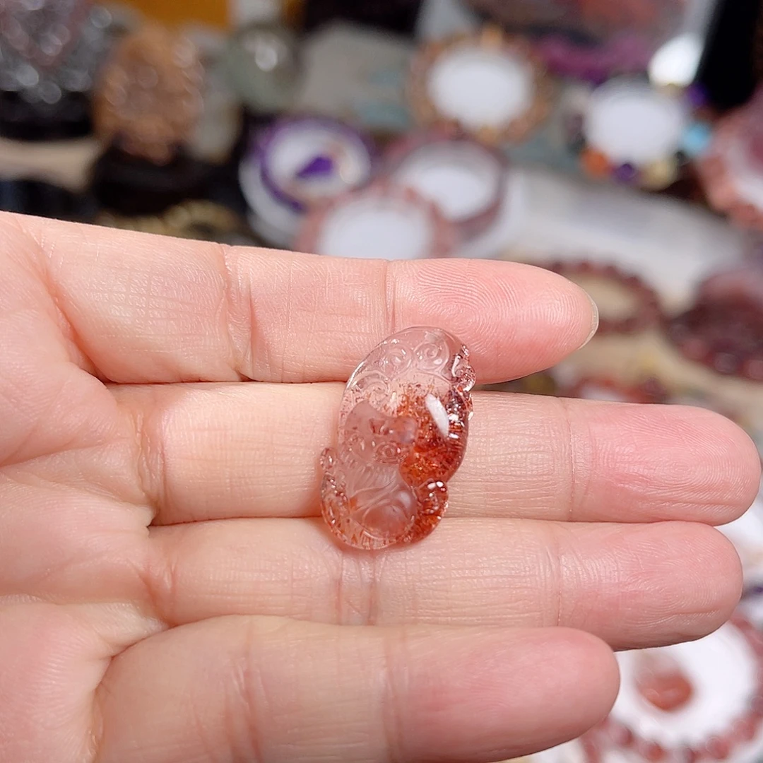 水晶颈饰未镶嵌订制