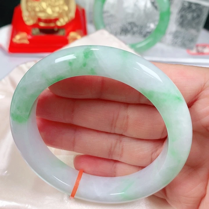 未镶嵌手镯翡翠   编号1078 正圈56-57