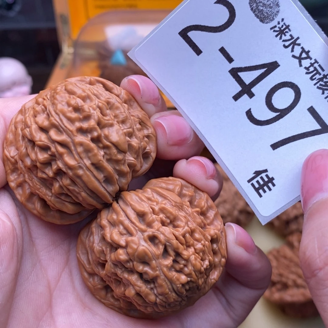 文玩核桃把件40四座楼