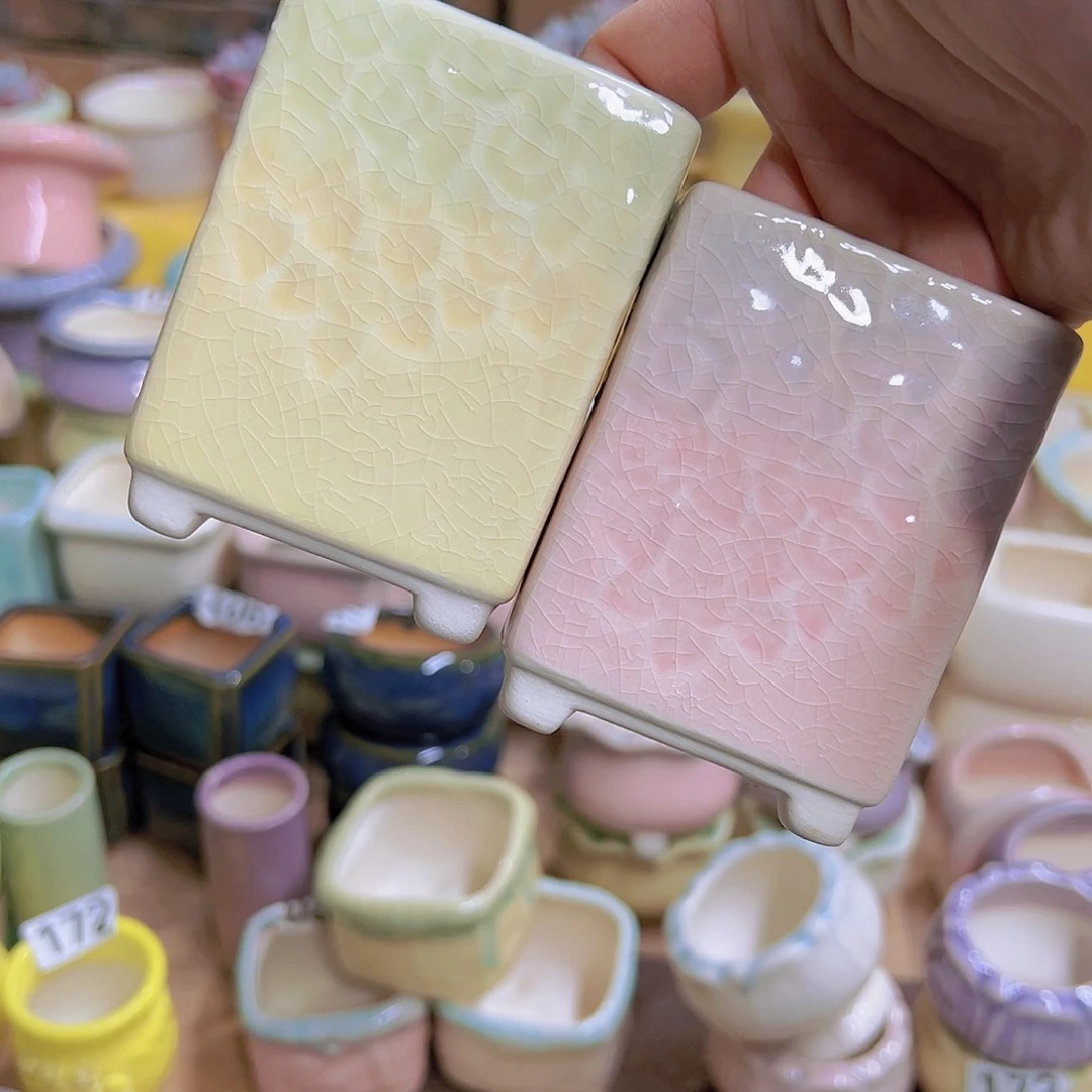 红陶陶瓷花盆当场满12包邮发货