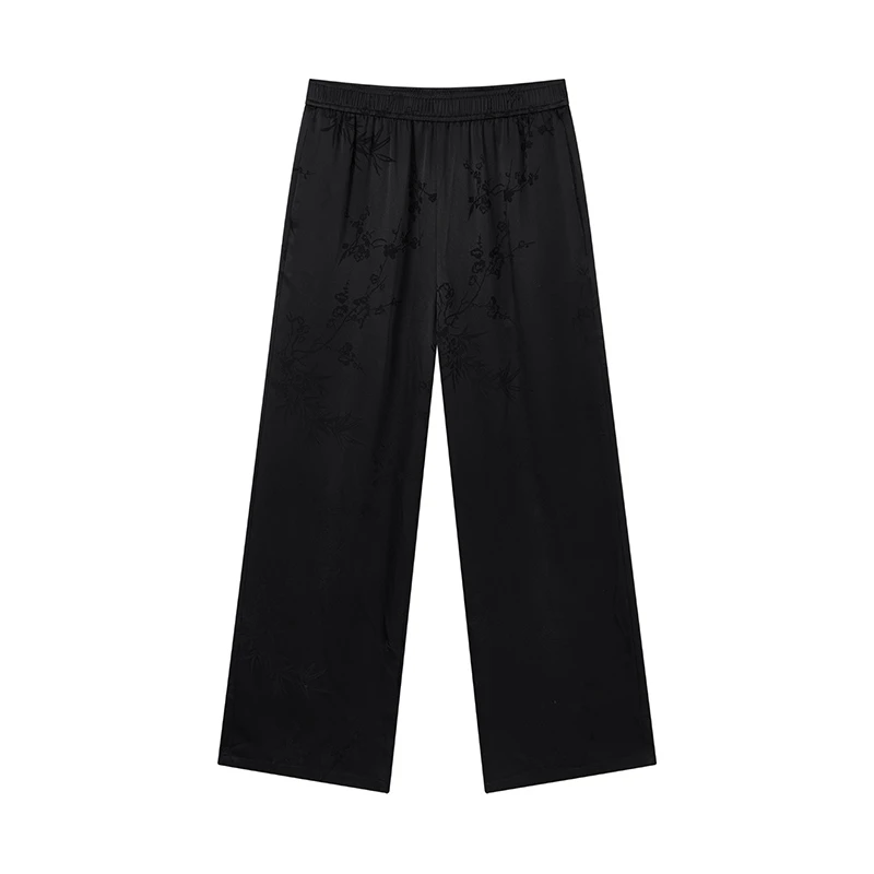 【籽言专属】通勤简约肌理感长裤N2400