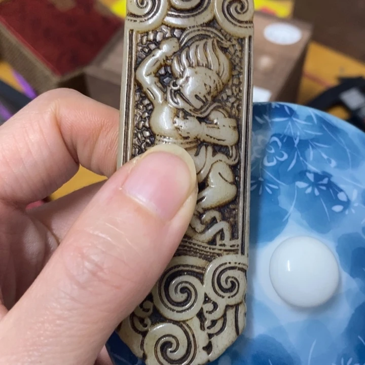 摆件中古工艺品一件