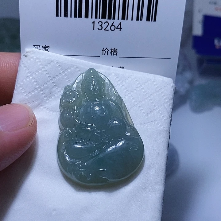 翡翠未镶嵌颈饰天光墟翡翠市场现金代购