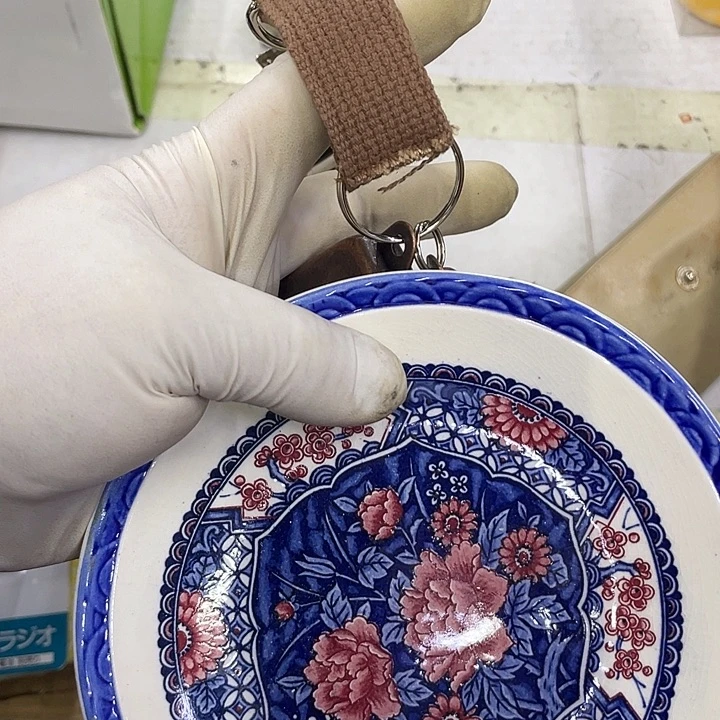 孤***狼摆件老讷精品盘子