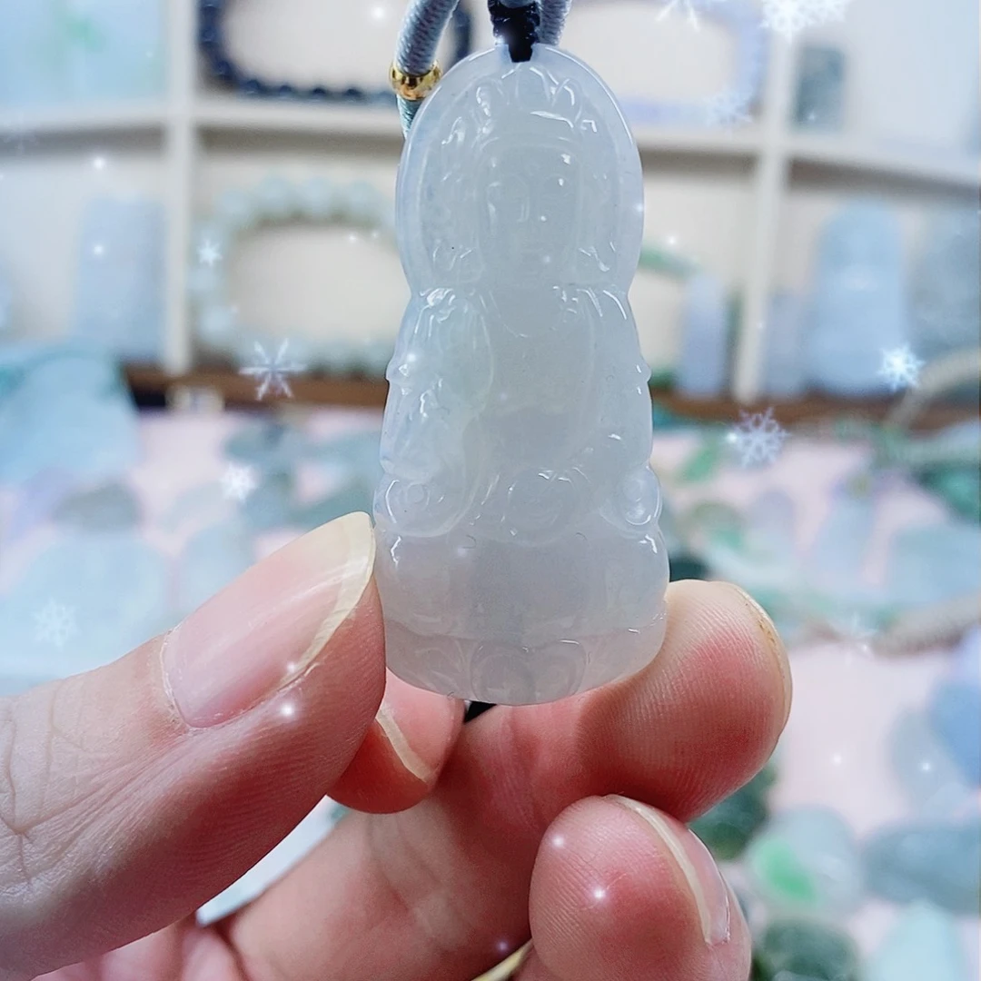 吊坠(不含链)未镶嵌翡翠天然