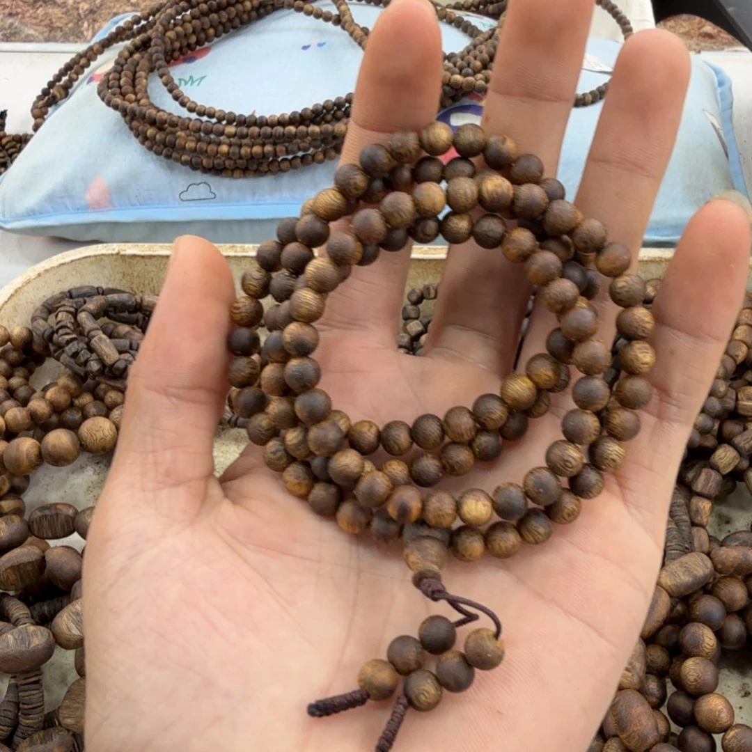 沉香碎屑沉香多圈0.6乌身12克多样性发一