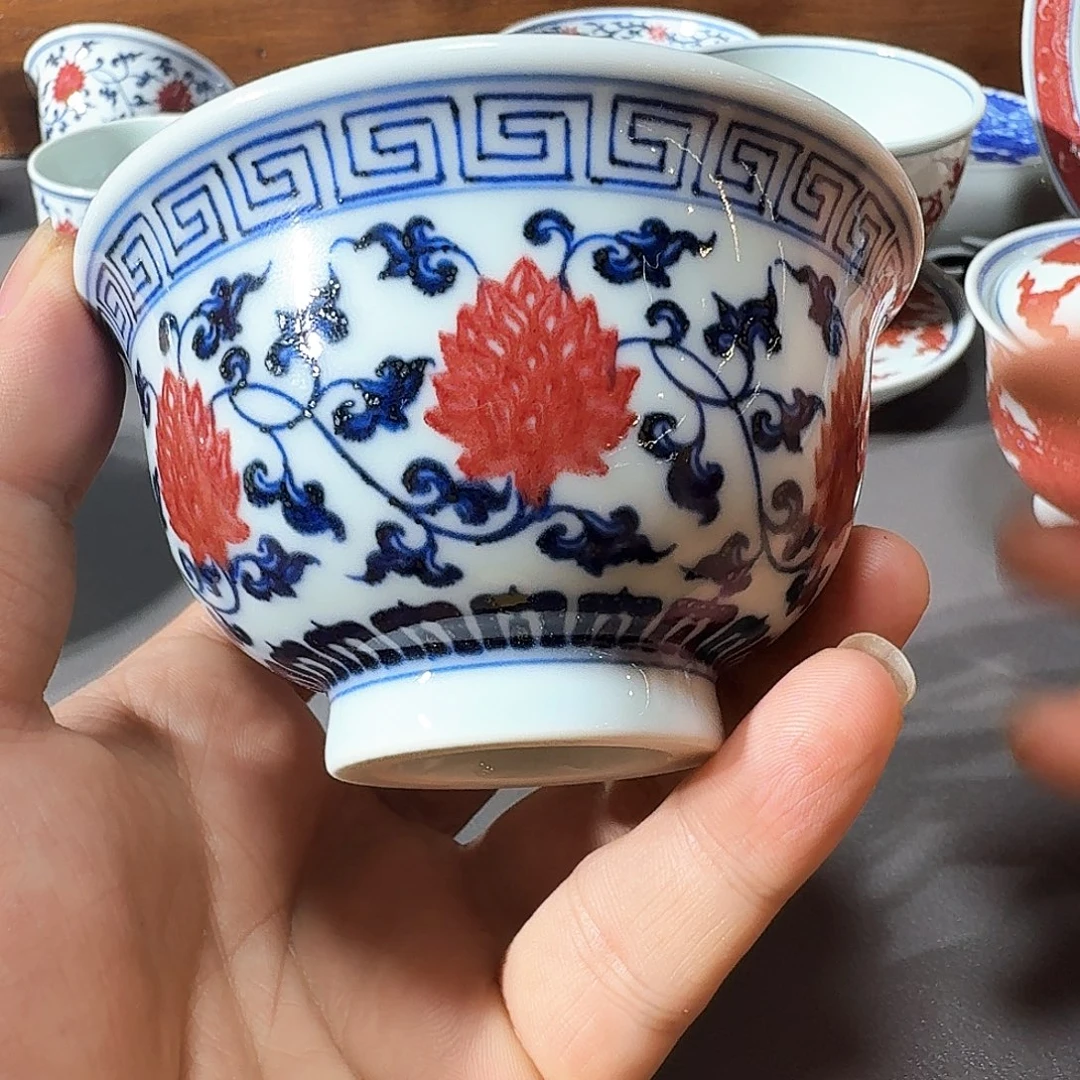 _***w泥塑主人杯手工手绘