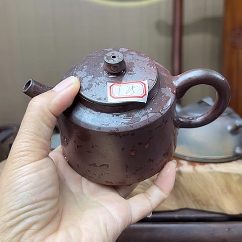 妞****天戬谷龙窑柴柴烧茶壶125