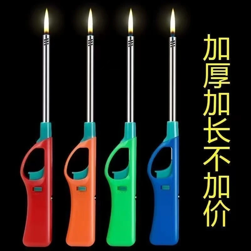 点火枪打火机点火器加长打火枪厨房煤气灶点火可充气引火明火点火