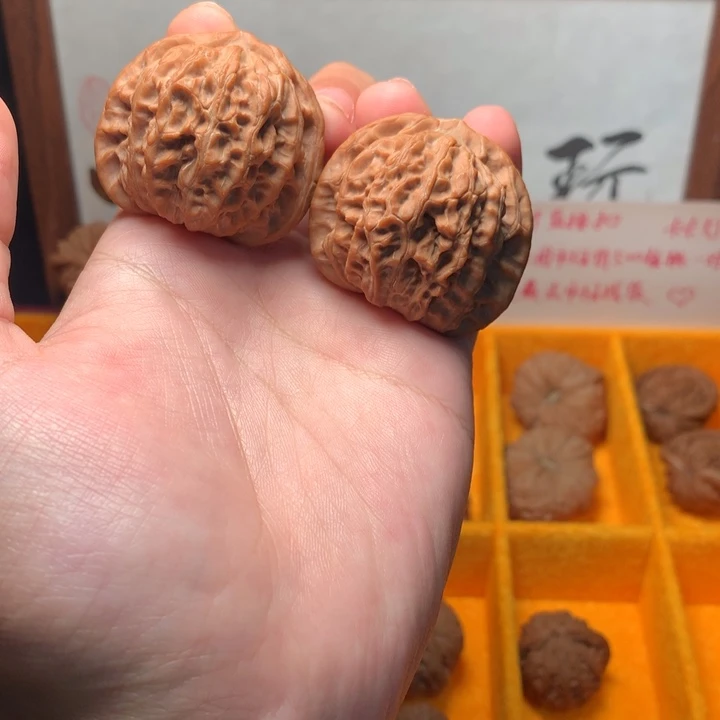 吊坠文玩核桃42全品原生态血麒麟