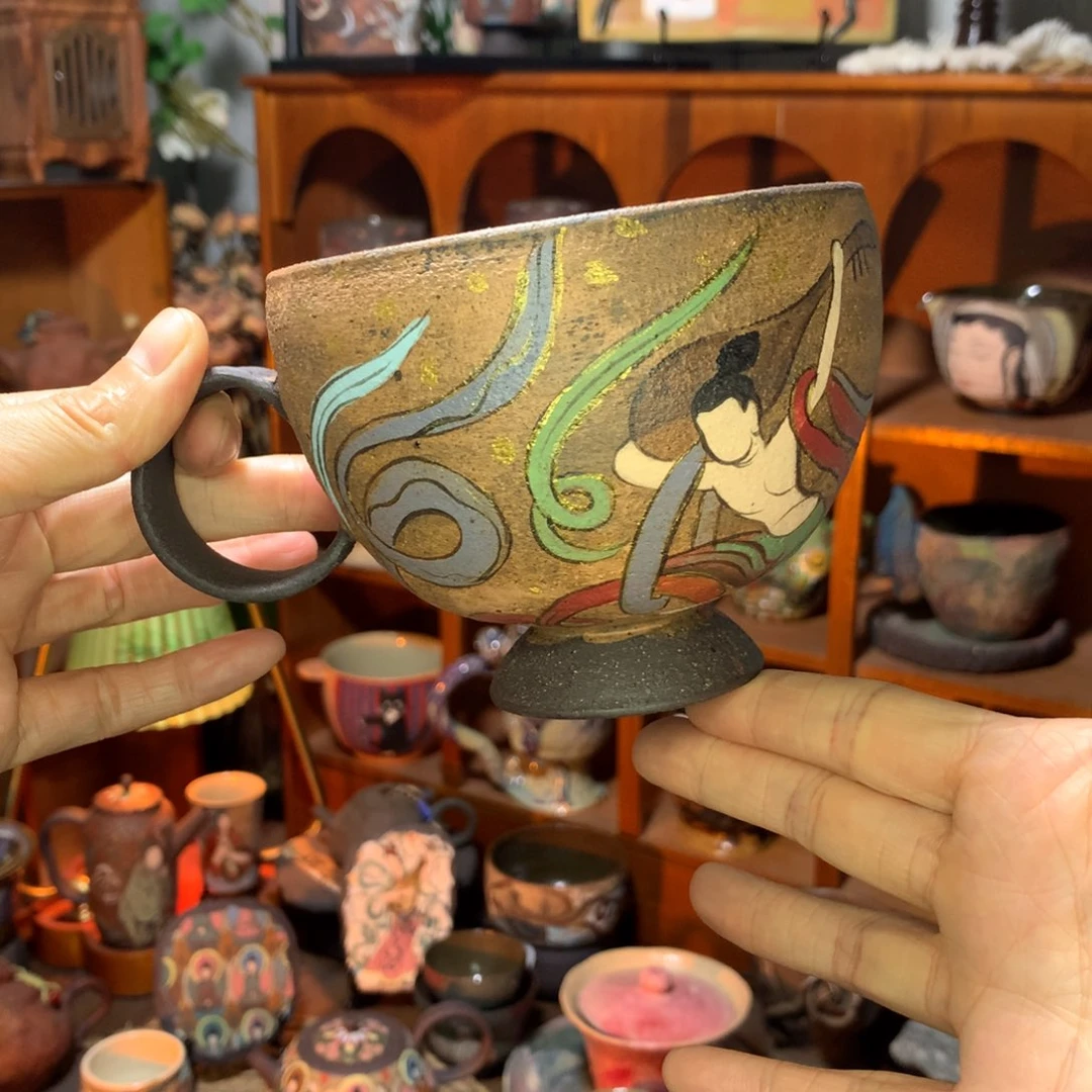 陶手心里的敦煌·咖啡杯