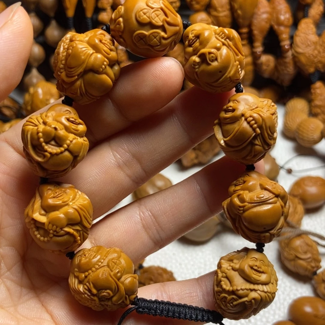 【闪购商品】手串/手链橄榄核我****猫瑞兽弥勒