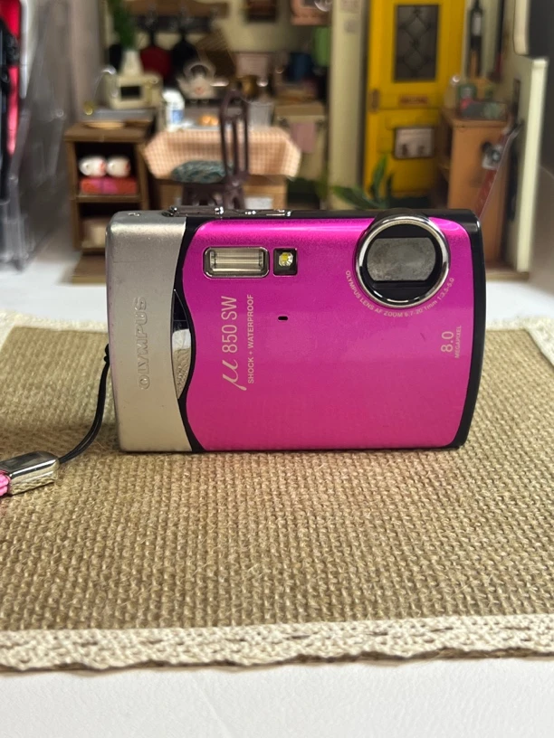 95新 Olympus/奥林巴斯 U850，800万像素，3倍变焦，色彩饱和度高