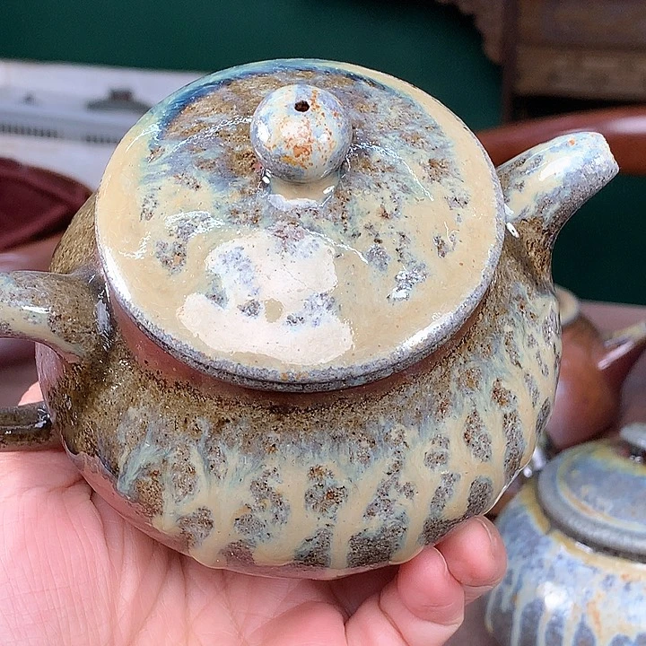 紫砂紫砂壶纯自然柴烧
