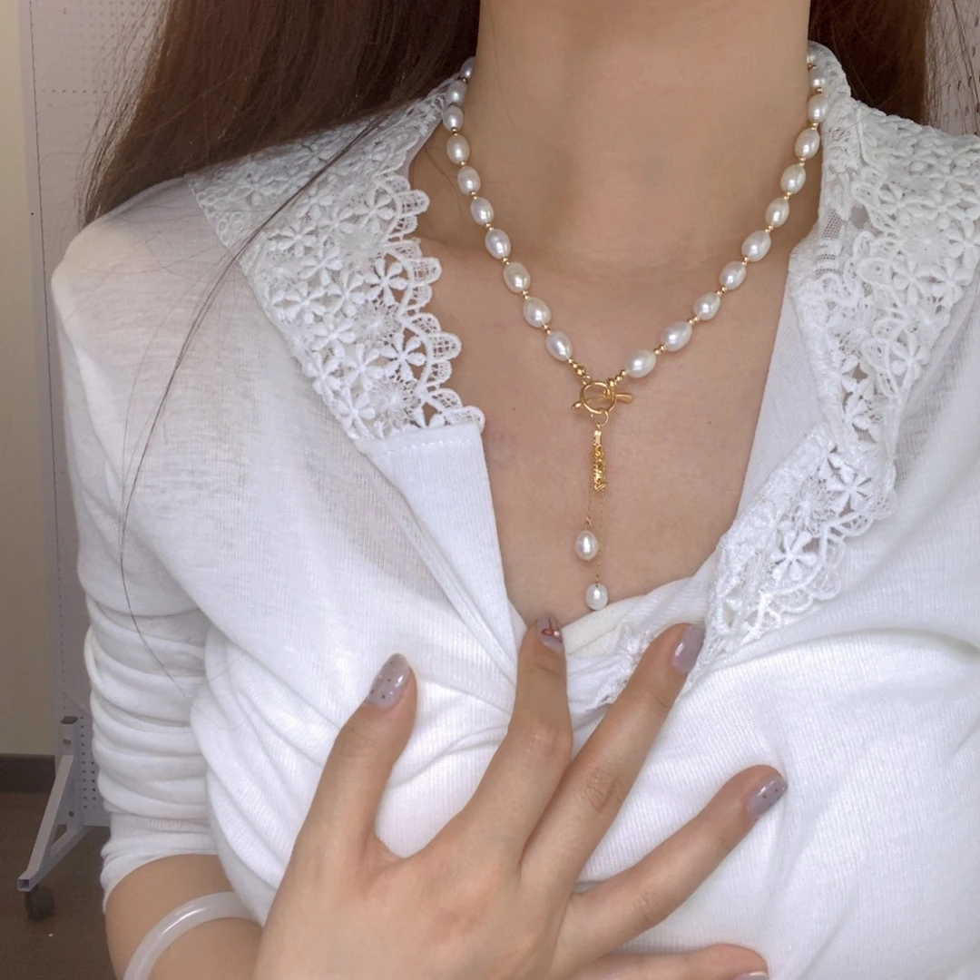 银S925镶嵌淡水珍珠耳饰