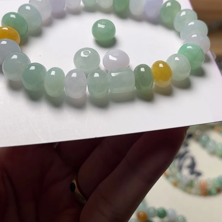 盖***熊未镶嵌手串翡翠翡翠