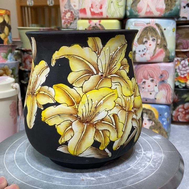 景德镇艺术手绘作品