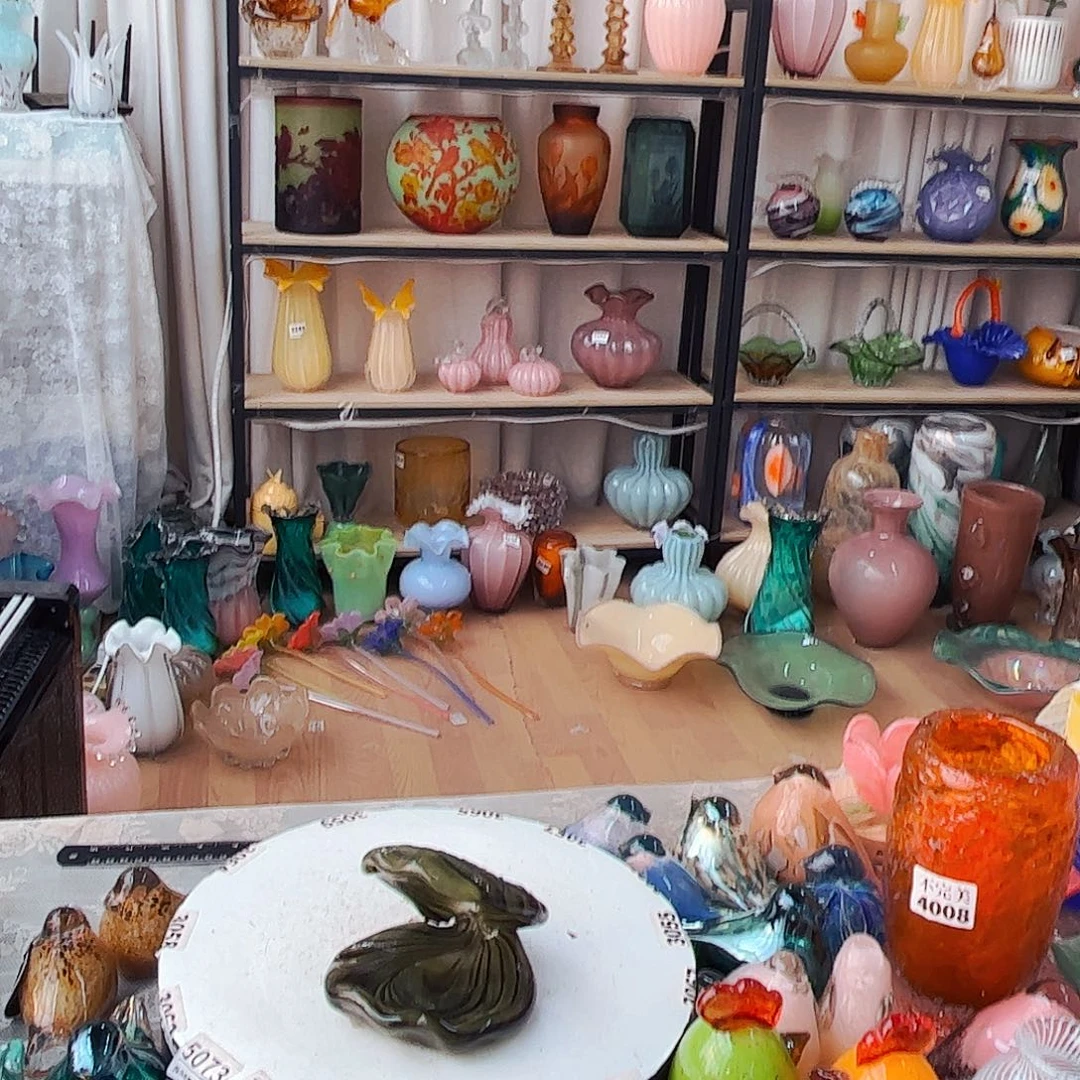 大号贝壳福利家悦琉璃工艺品