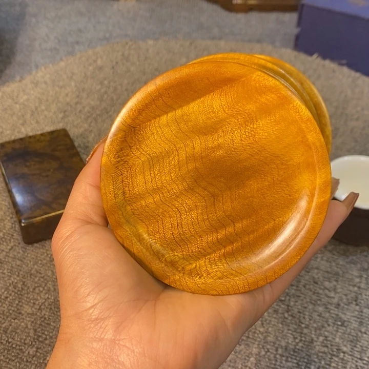 乌木类成套家具茶杯垫