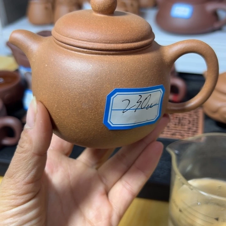 茶壶紫砂降坡泥半手230