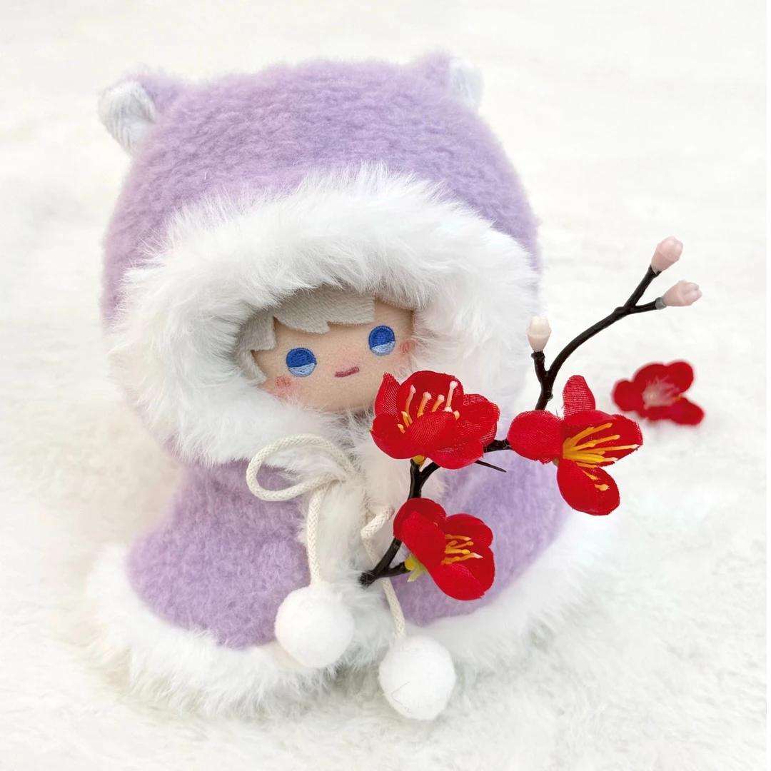 联名【考拉的店】猫咪踏雪斗篷 逆风如解意小斗篷毛绒斗篷