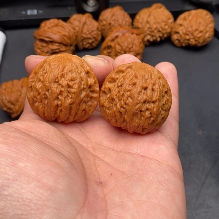 吊坠文玩核桃铁锤37有修