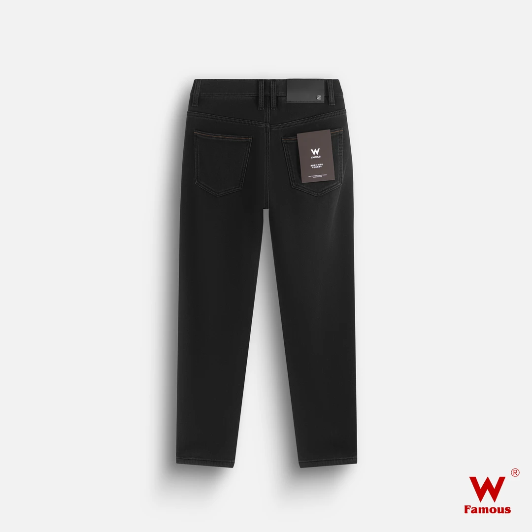 【一条过冬】8522 - 加倍保暖/复合双层面料/7安+180克奥绒牛仔裤