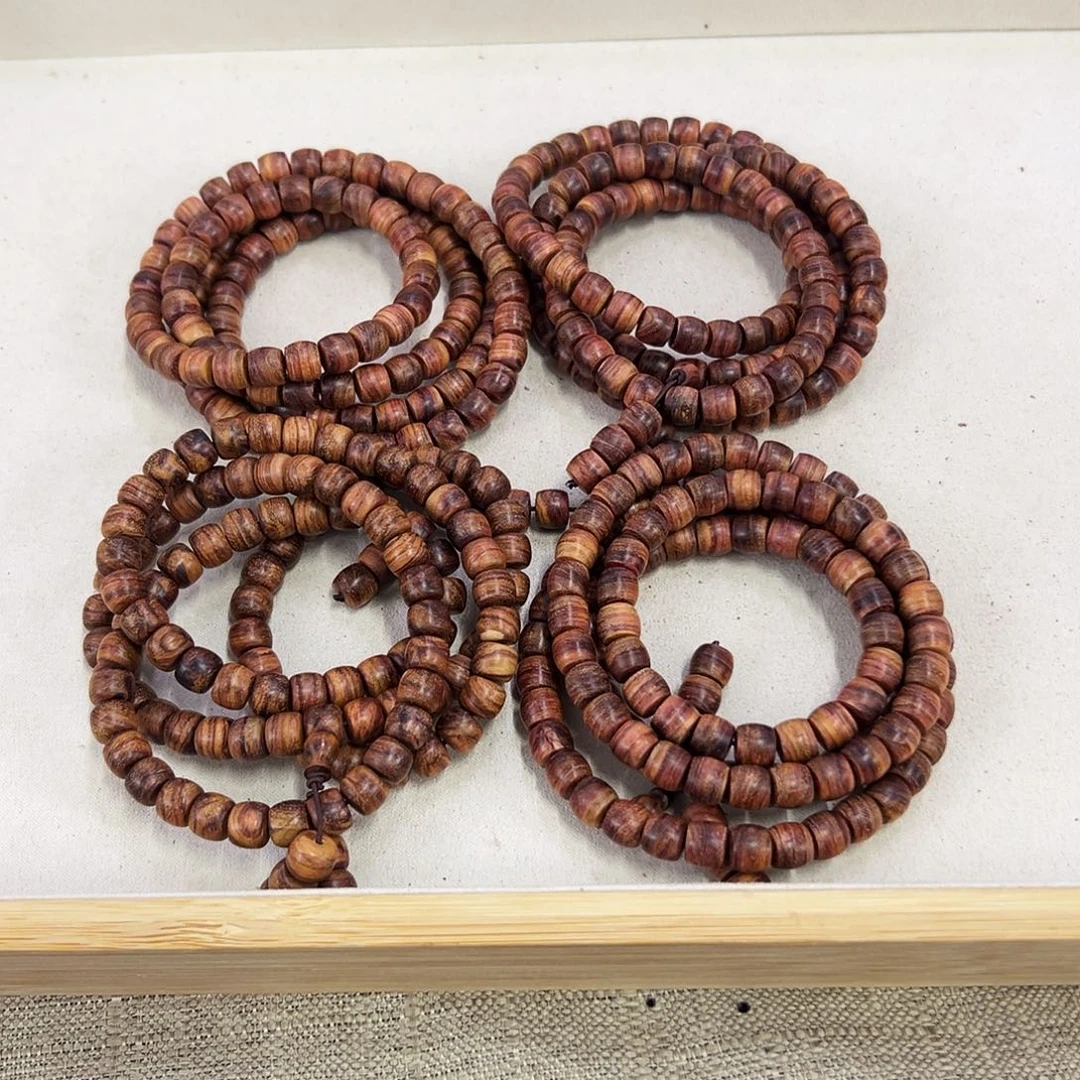 手串/手链黄花梨/降香黄檀8mm直切粗抛无胶无腊