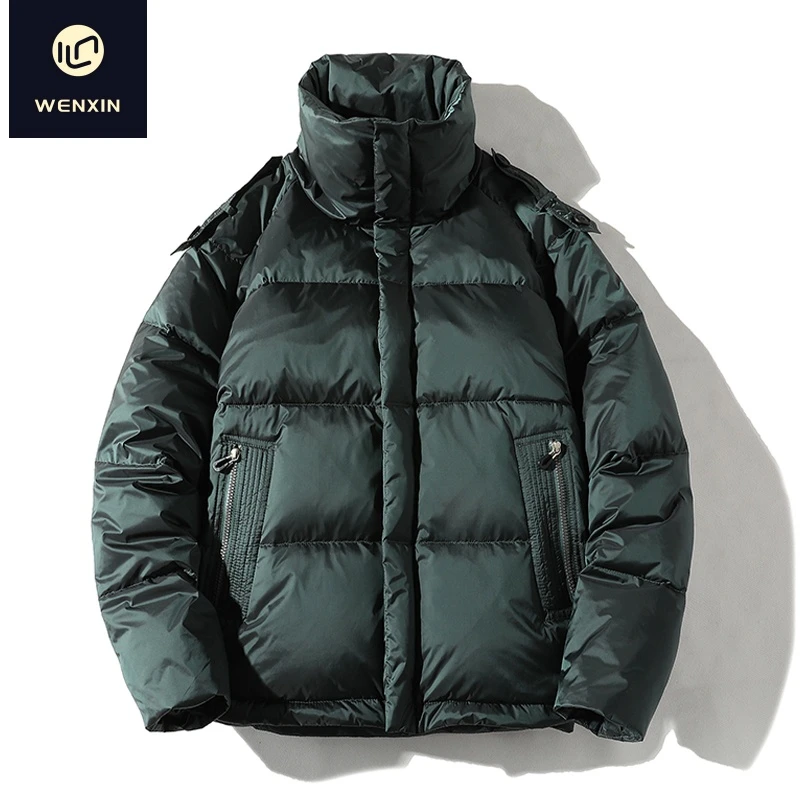 【文心潮流】【锦纶】【85绒子·139-179g】【三防·春亚纺】羽绒服 2713