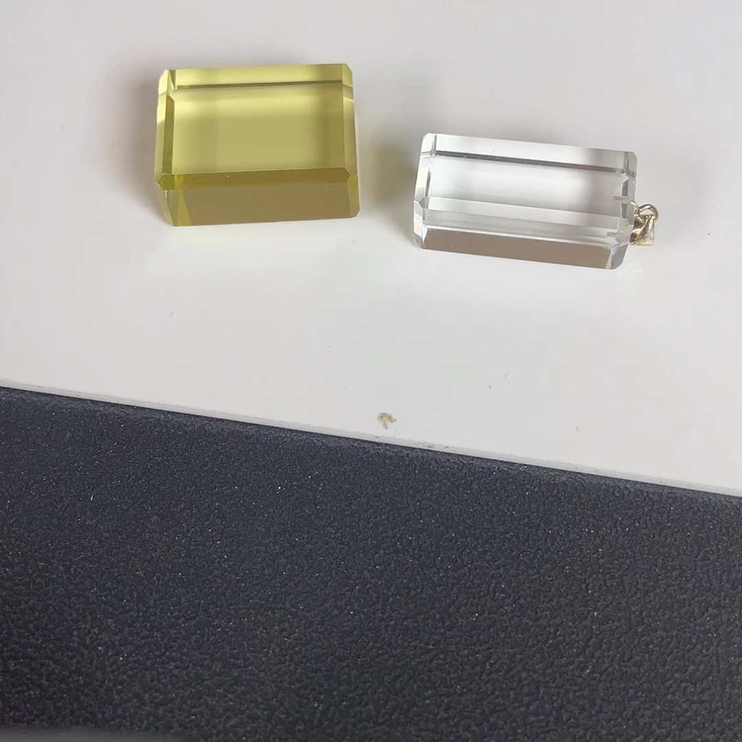 菜***星水晶手串未镶嵌项链黄水吊坠