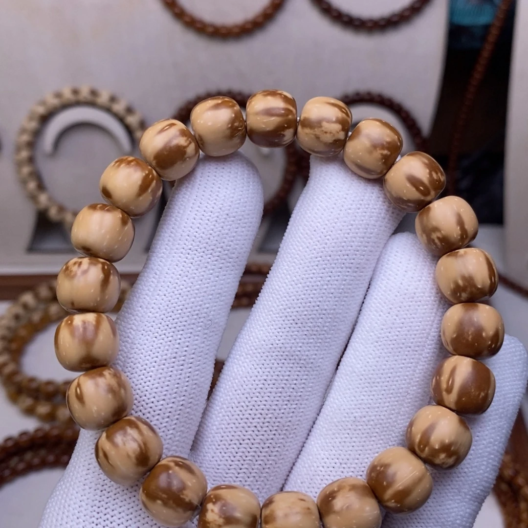 ****'紫金鼠手串精工实心花皮火焰11单圈