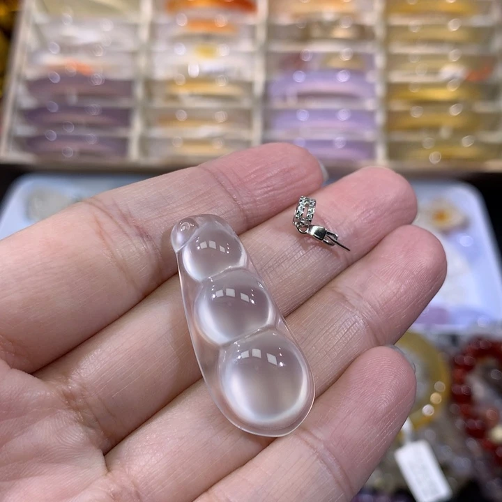 玛瑙/玉髓银S925镶嵌颈饰