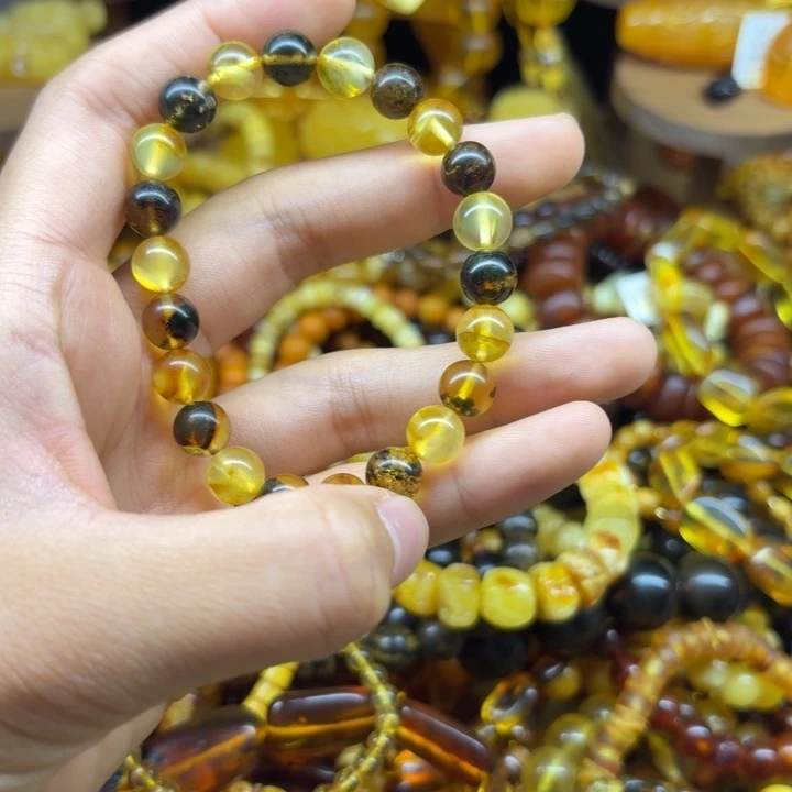 琥珀未镶嵌珠宝奇石