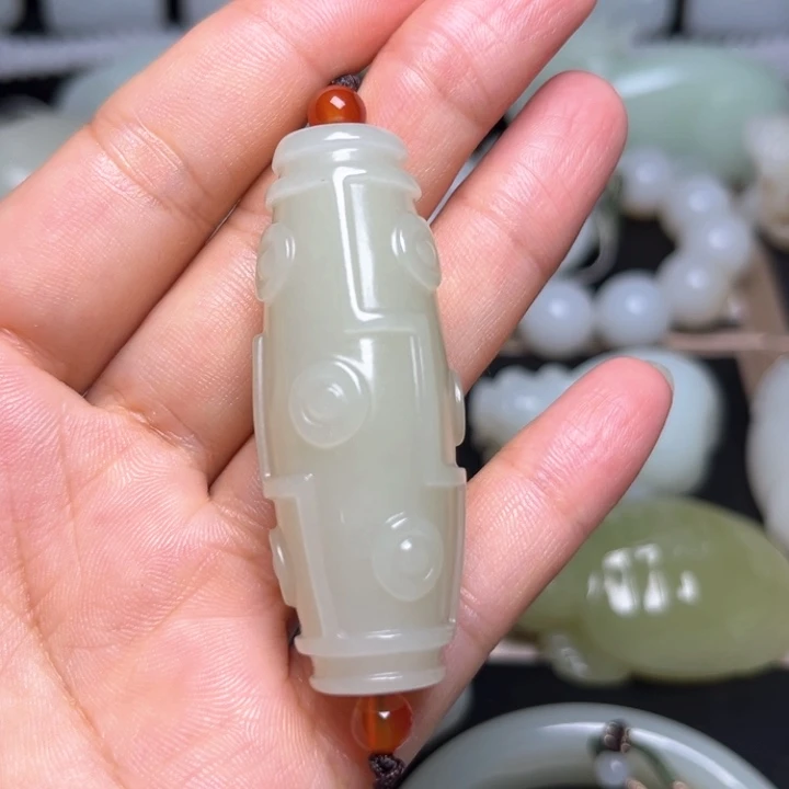 吊坠(不含链)未镶嵌和田玉