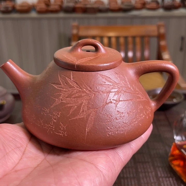 段泥茶壶降坡200毫升