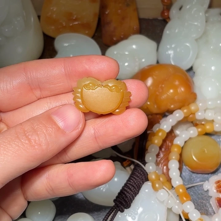 和田玉（白玉）戒指未镶嵌