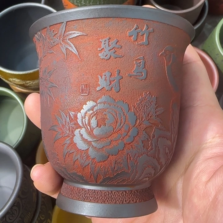 茶杯紫砂全手工制作工艺