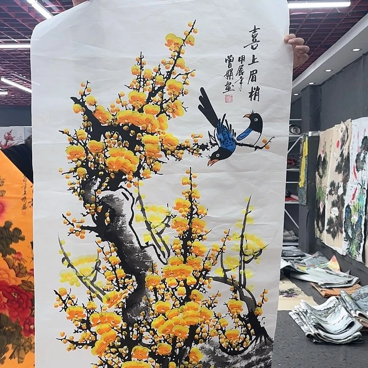 国画无毛和被绒毛或被绒毛和
