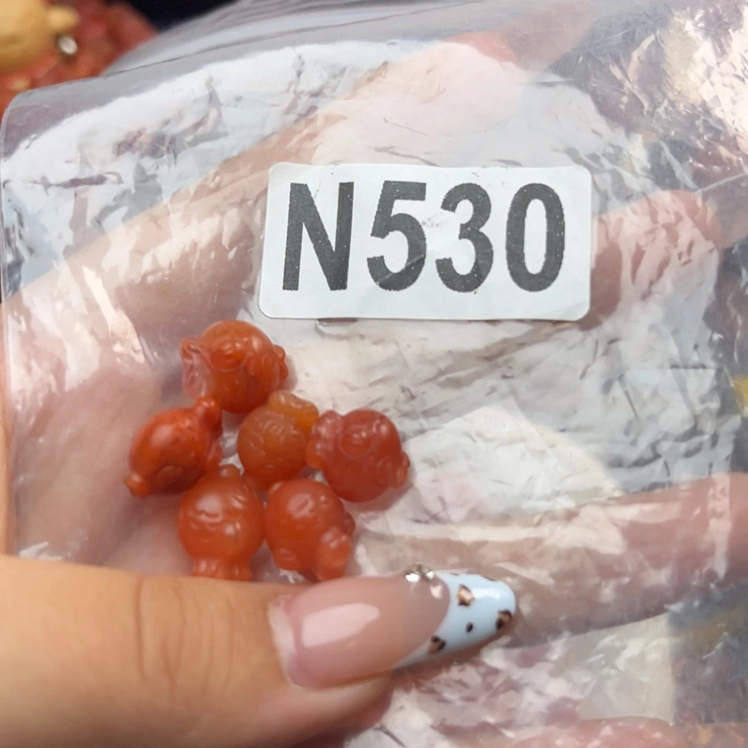 南红玛瑙未镶嵌手链楉*～