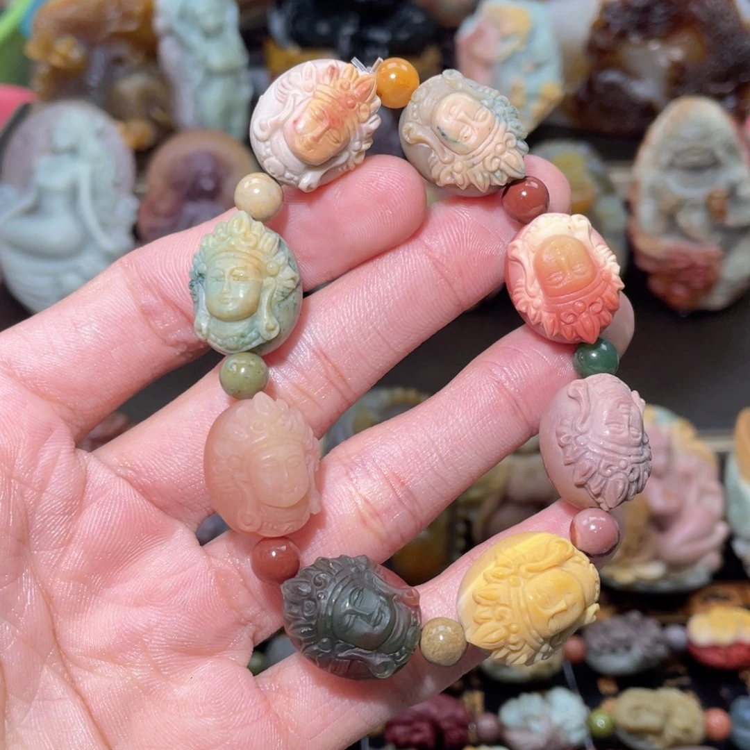 石英质玉未镶嵌手串