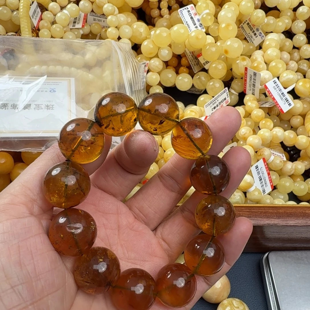 琥珀未镶嵌珠宝奇石