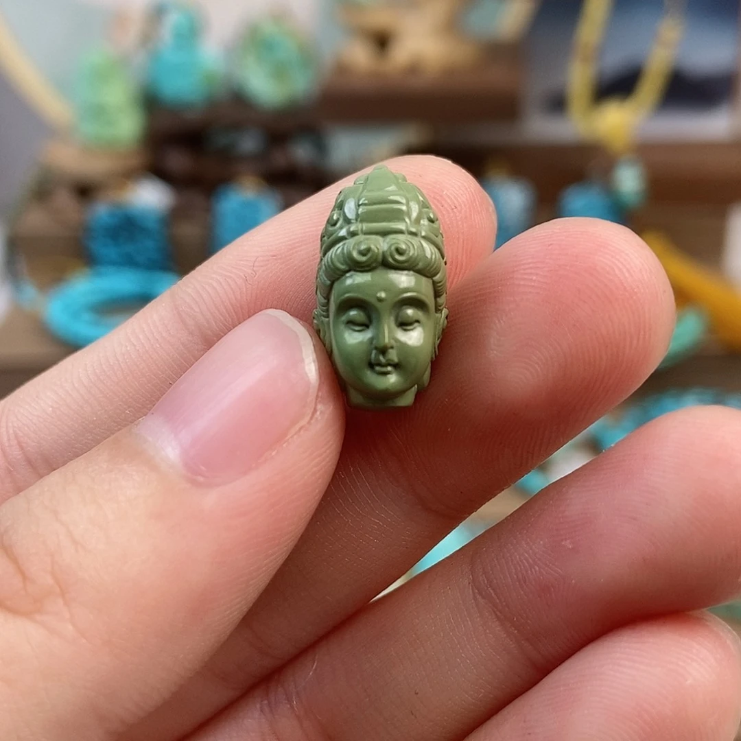 绿松石雕刻未镶嵌