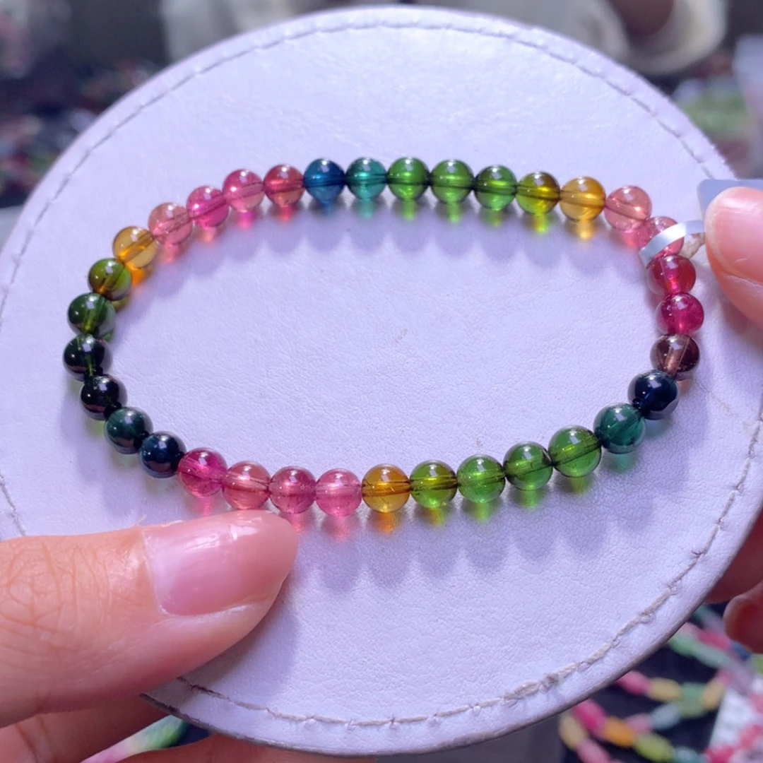 【闪购商品】未镶嵌手串碧玺5.7mm净体