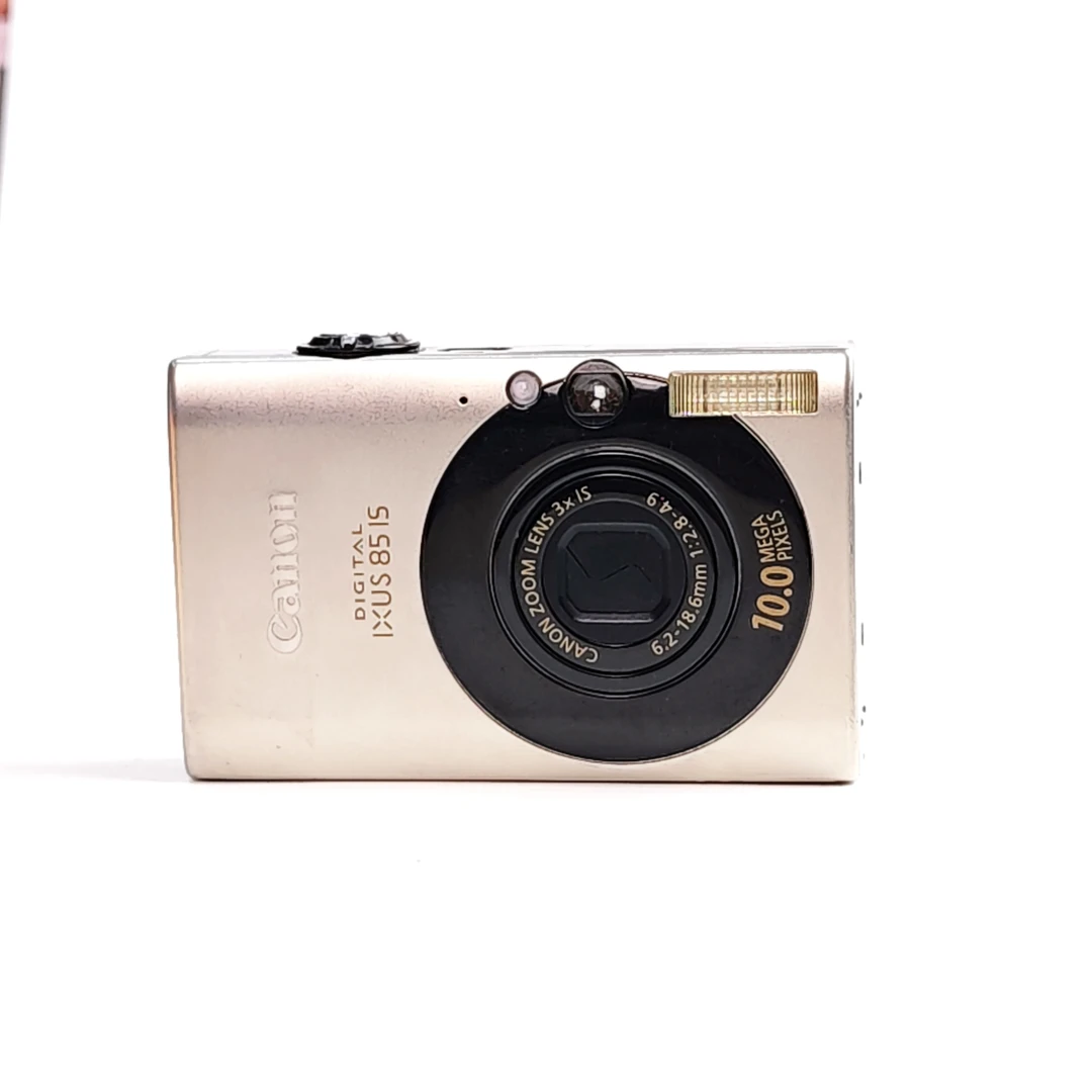 95新 Canon/佳能 ixus85银色一千万像素3倍变焦ccd数码相机